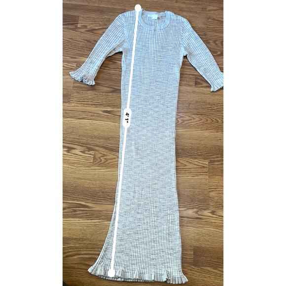 Veronica Beard tan bodycon  Richie Knit Dress size XL - Picture 5 of 12